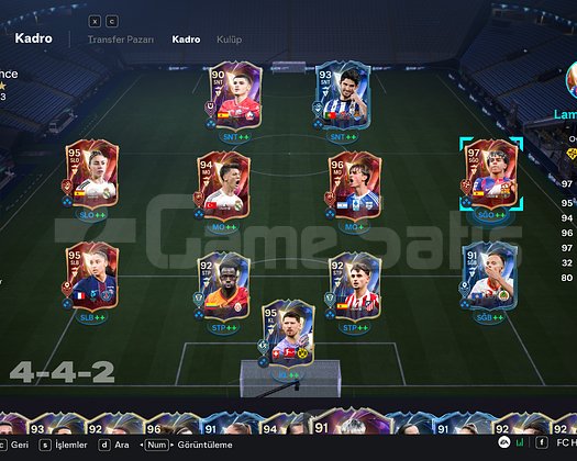 FC26 TOTS YAMALLI 1.2M COİNSLİ DİV1 HESAP