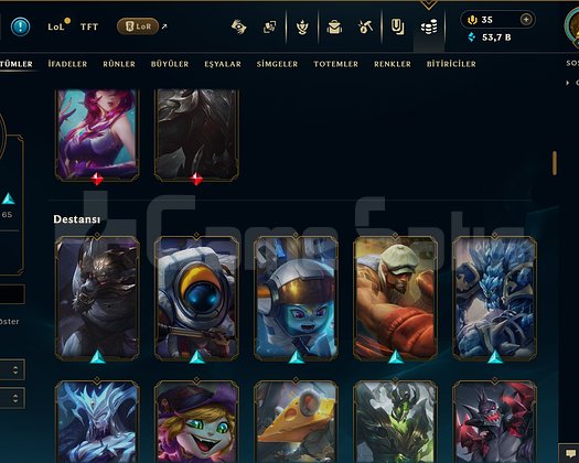 496 LVL + 165 KOSTÜM + 172 HERO + PLATİN 1 + MAİL!