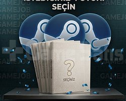 İstediğiniz 4 oyunlu steam hesabı