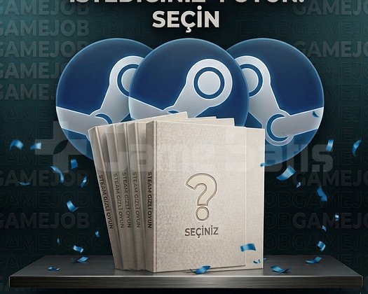 İstediğiniz 4 oyunlu steam hesabı