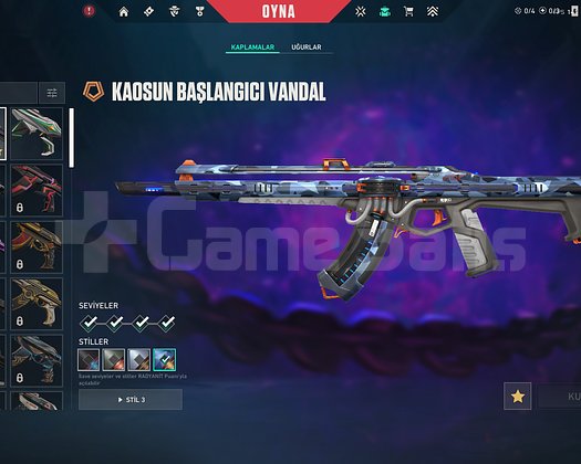 ???? KAOS VANDAL + ASİL PHANTOM + EJDER OPERATOR??