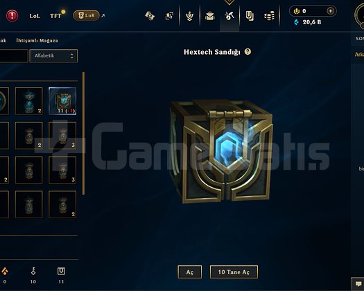 30 LVL EUW UNRANKED | 20K+ MAVİ ÖZ | 12x HEXTECH