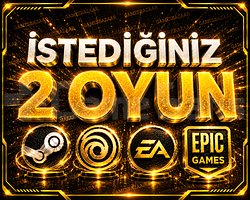 İstediğiniz 2 Oyun +Garanti