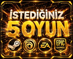 İstediğiniz 5 Oyun +Garanti