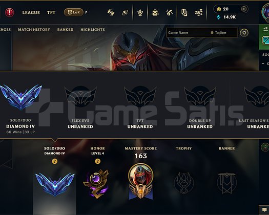 EUW DİAMOND 4 ACC