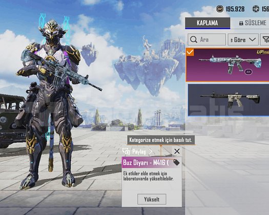 BUZ M4 - WUKONG PRIME - TEK BAĞ BEDAVADAN