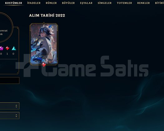 TR Unranked | 1 Kostüm - 22 Hero | LoL