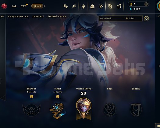 TR Unranked | 1 Kostüm - 22 Hero | LoL