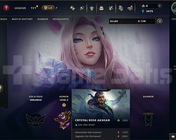 EUW 23 LEVEL HANDMADE AHRI AKSHAN SKIN