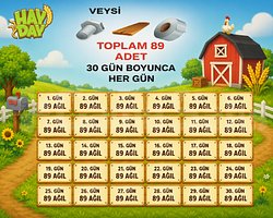 30 gün 89 ağıl