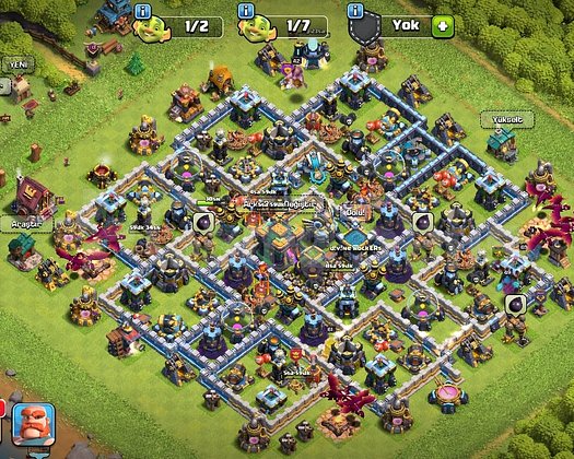 187 SEVİYE 14 BB YENİ GEÇTİ HEROLAR İYİ DUVARLAR