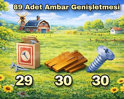 89 Adet Ambar Genişletmesi ANINDA TESLİMAT