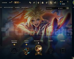 EUW Unranked | 5 Kostüm - 32 Hero | LoL Hesap