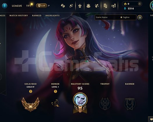 EUW Gold 4 | 4 Kostüm - 49 Hero | LoL Hesap