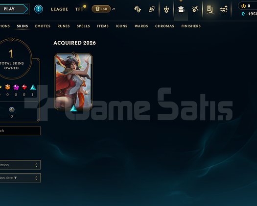 EUW Unranked | 1 Kostüm - 26 Hero | LoL Hesap