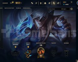 EUW Unranked | 4 Kostüm - 35 Hero | LoL Hesap