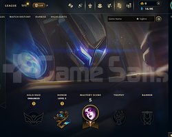 EUW Unranked | 3 Kostüm - 21K Mö | LoL Hesap