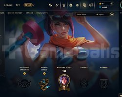 EUW Unranked | 4 Kostüm - 33 Hero | LoL Hesap