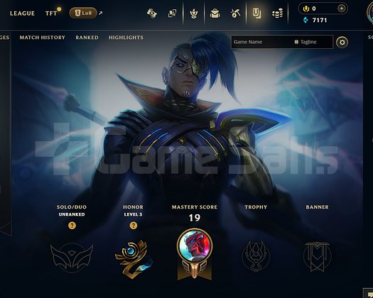 EUW Unranked | 3 Kostüm - 54 Hero | LoL Hesap