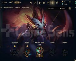 EUW Unranked | 7 Kostüm - 43 Hero | LoL Hesap