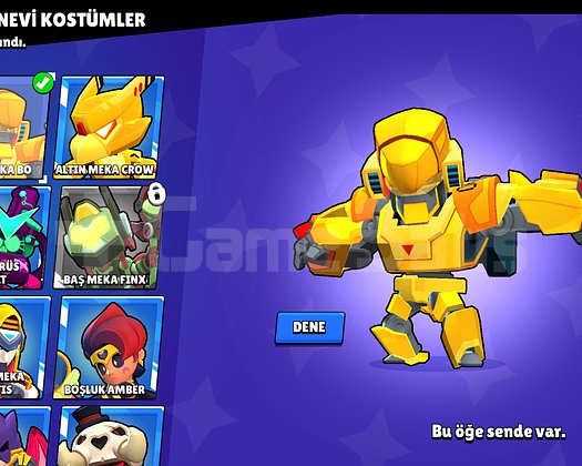30K | Altın Meka Bo & Godzilla Buzz 86 karakterli