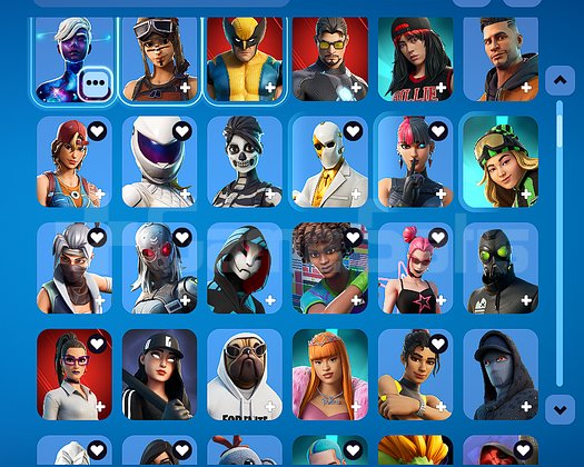 430+ skin epostalı hesap