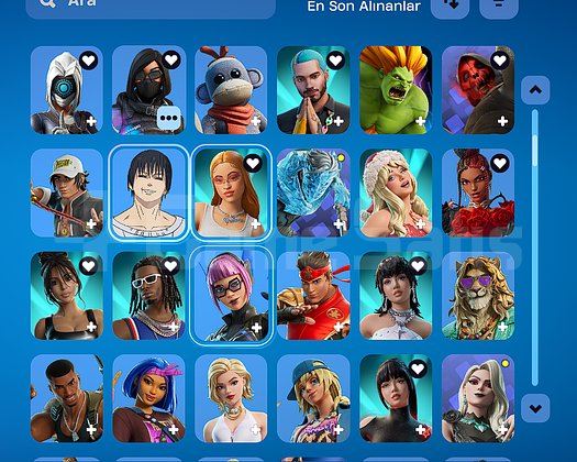 430+ skin epostalı hesap
