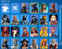 430+ skin epostalı hesap