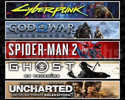Cyberpunk + Ragnarök + Spider 2 + Tsushima + UNC