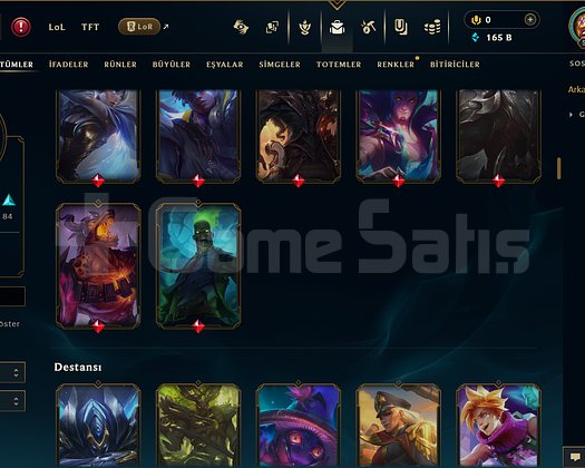 TR / 599 LEVEL / 177 SKİN / FUL HERO +MAİL