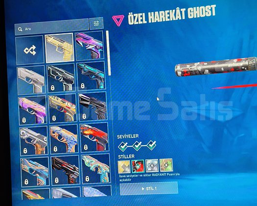 Valorant 140 LVL dolu dolu Hesap alan pişman olmaz