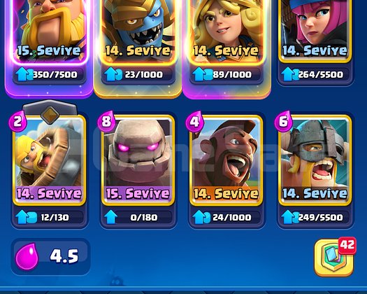 23K BS | 9K 4.000 TAŞ CR | 9 SV BB COC