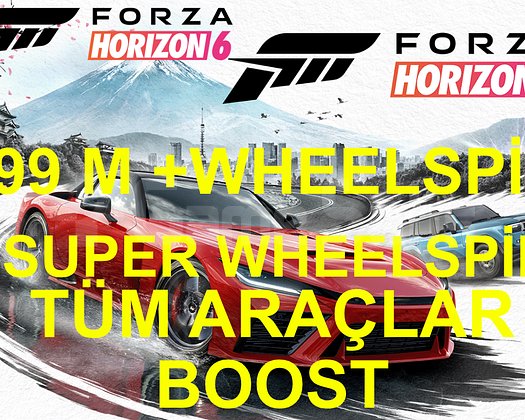 999 MİLYON +999 M WHEELSPİN +999 M SUPER +TÜM ARAÇ