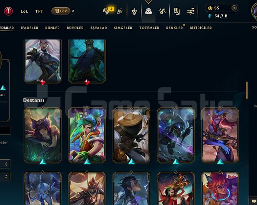 EUW + 334 LEVEL + 102 KOSTÜM + 172 HERO + GOLD 4!