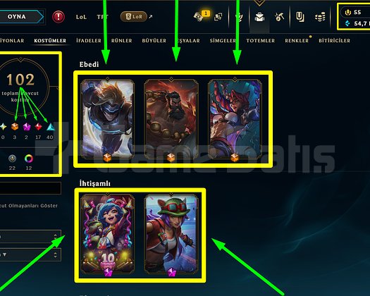 EUW + 334 LEVEL + 102 KOSTÜM + 172 HERO + GOLD 4!