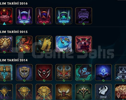 EUW 17 SKIN 63 HERO HANDMADE UNRANKED KATA MAINLIK