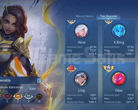 RANK HESAP EXP MAİN