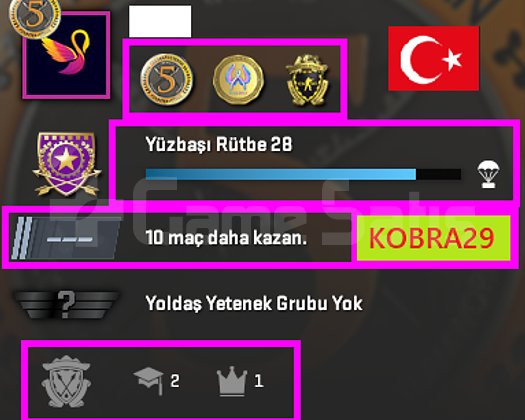 TR HESAP+FACEİT+3 MADALYA 45 WİN 123 SAAT SEÇKİN