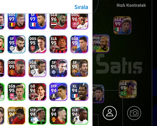 Nadir kartlar pes 20 den kalma hesap dolu rezerv