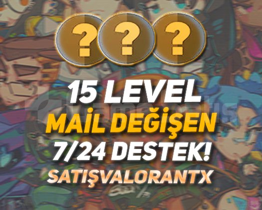 TR - 16 LEVEL - ANLIK TESLİM - MAİL DEĞİŞEN!