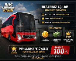BUS SİM VİP HESAP