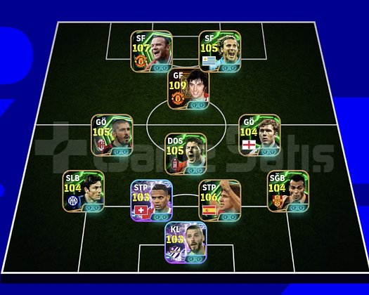 KG 3240 2 BOMBACI+BEST+ROONEY+GATTUSO+PUYOL