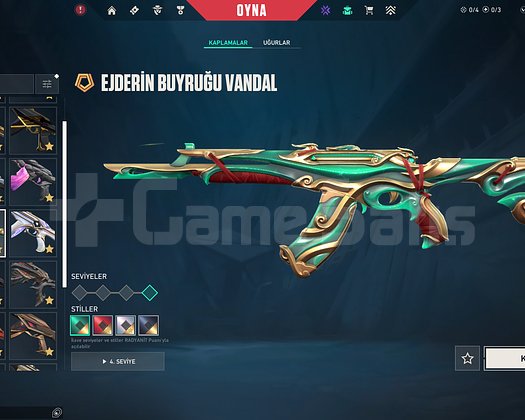 HAZIR 1K VPLİ 25 VANDALLI FENASALL DOPDOLU HESAP!!