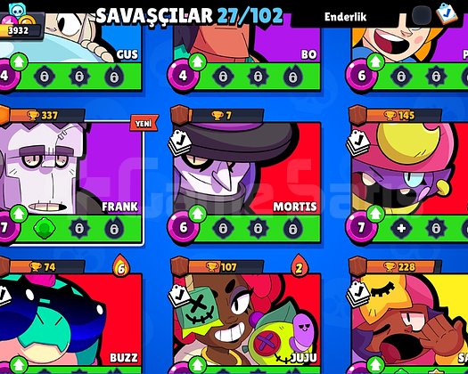 10 SEVİYE COLT + SANDY + MORTİS + RAKUN PENNY