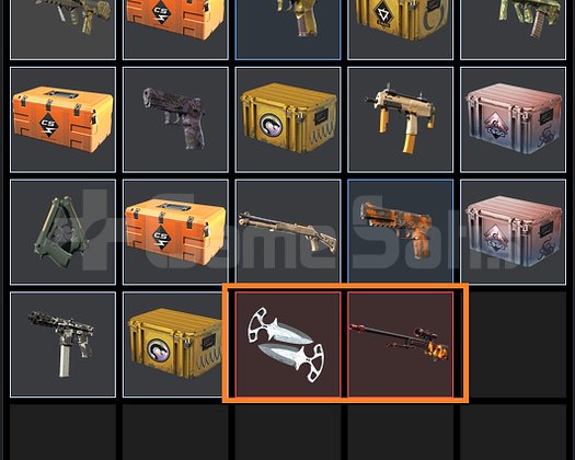 PRİME HESAP 12 LV Gölge Hançerler Şam Çeliği AWP Y