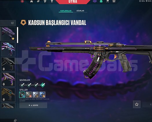 Ucuz Valorant Bol Skinli Elmas 1 Hesap
