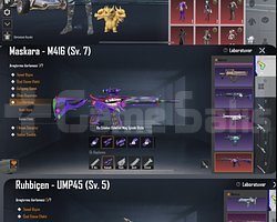 MASKARA MAXX UMP 5 SCAR 4 FORM VE BAĞLAR TEMİZDİR