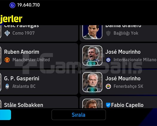 SATILIK EFOOTBALL HESABI | KOLEKTİF GÜÇ 3271