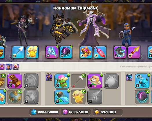 TH18 gayet güzel COC hesabı