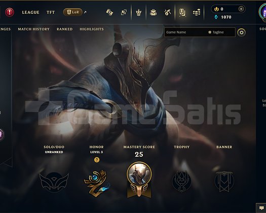 EUW 19 LEVEL HANDMADE